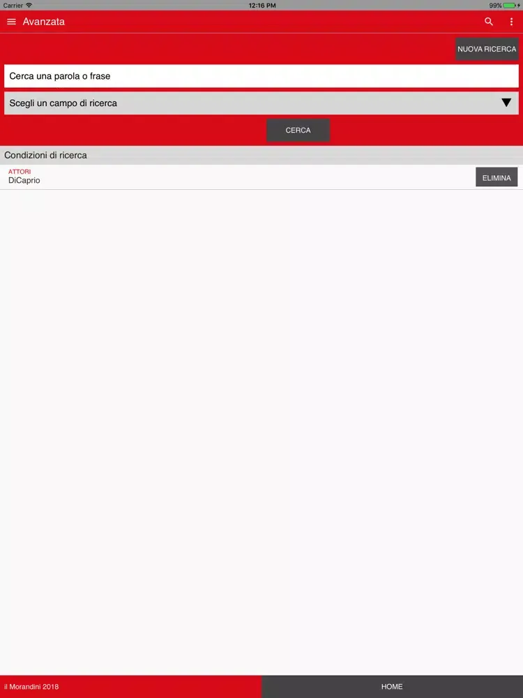 Tangkapan skrin il Morandini 2018 iPad 
