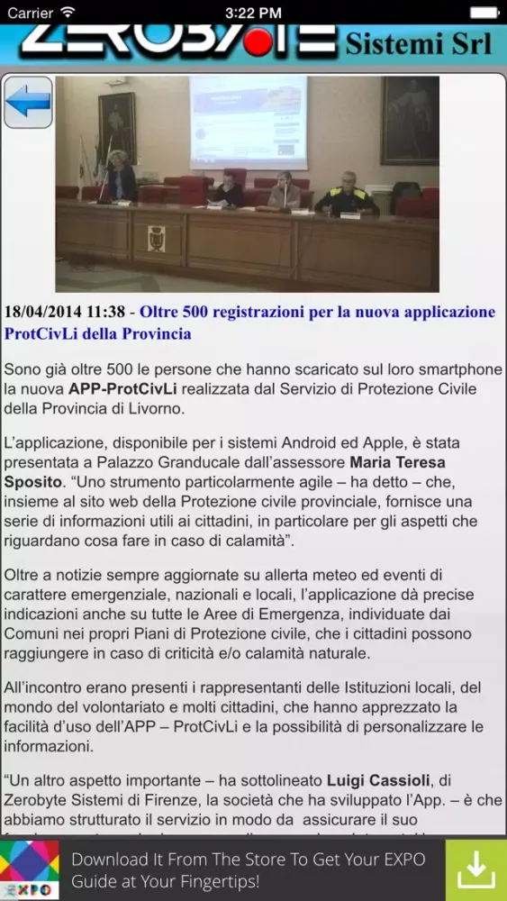 ZeroAPP-News Screenshots