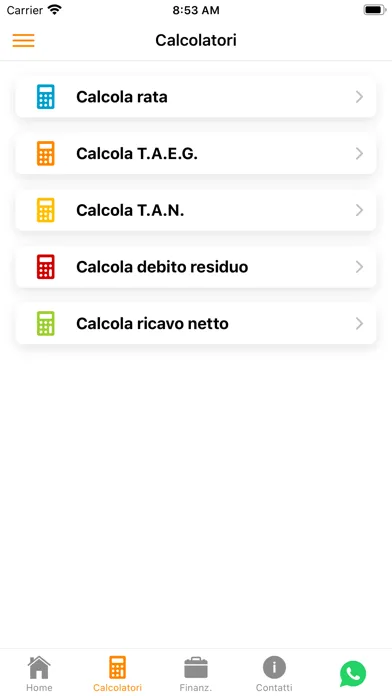 Calcola Prestito Screenshots