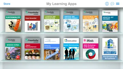 Capturas de pantalla de iAcademy
