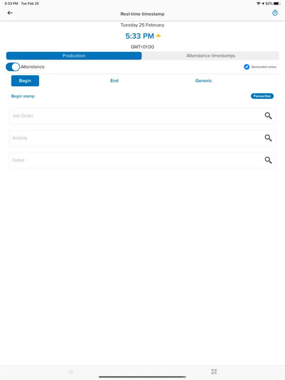 ZClockIn Enterprise Edition iPad  Ekran Görüntüleri