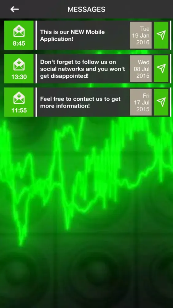 Скриншоты Radio GreenStage