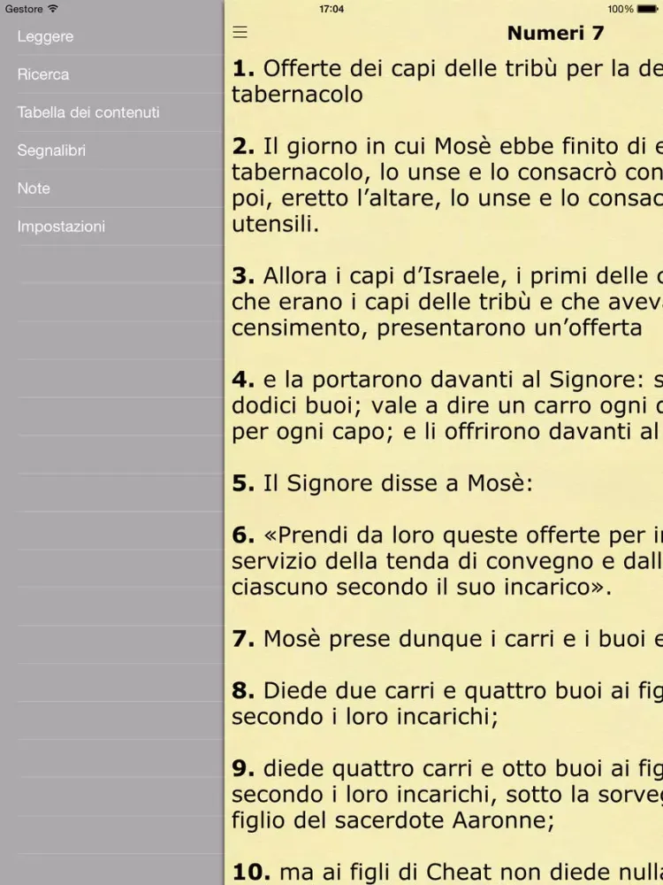 La Parola (Italiano Sacra Bibbia) iPad  스크린샷