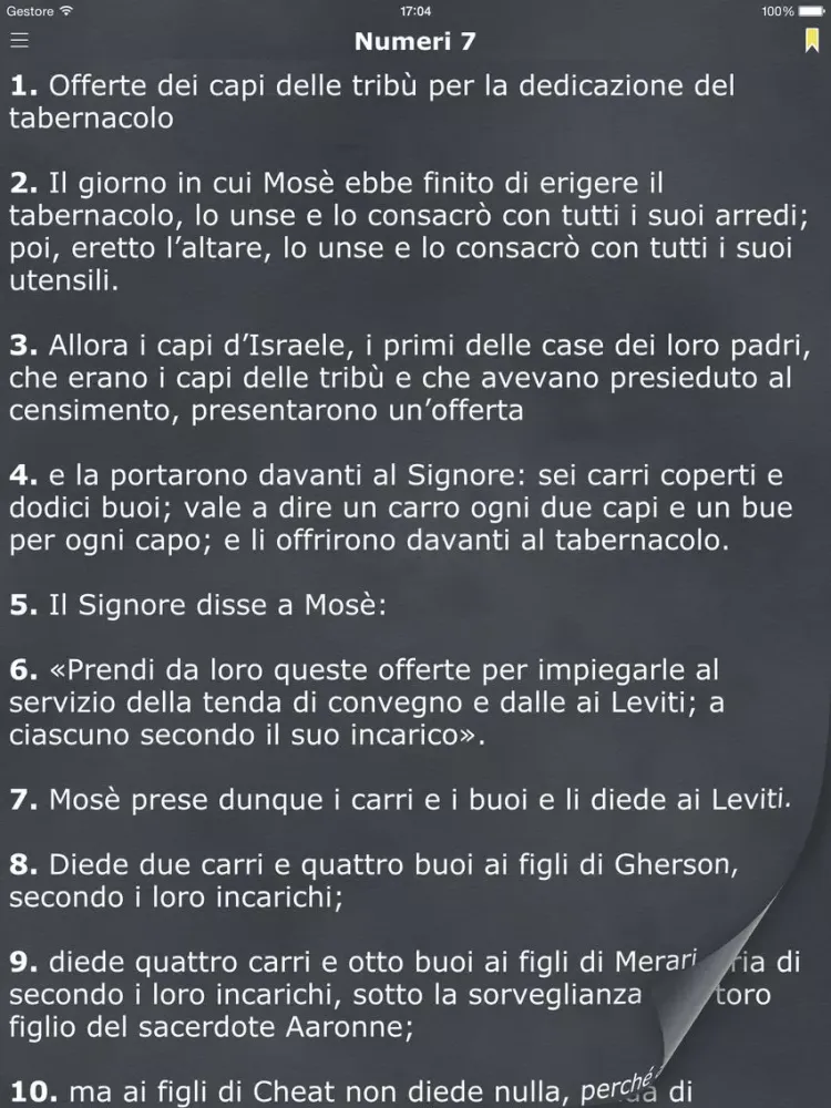 La Parola (Italiano Sacra Bibbia) iPad  스크린샷