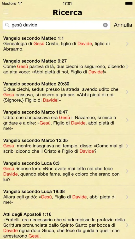 La Parola (Italiano Sacra Bibbia) 스크린샷