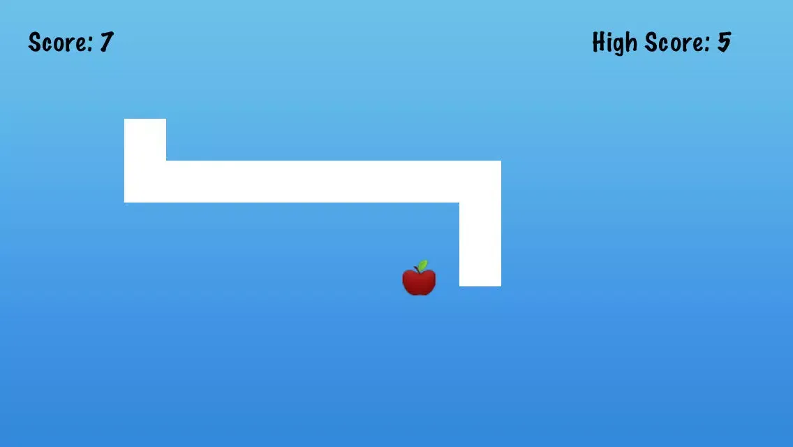 Screenshot di Snake and Apples