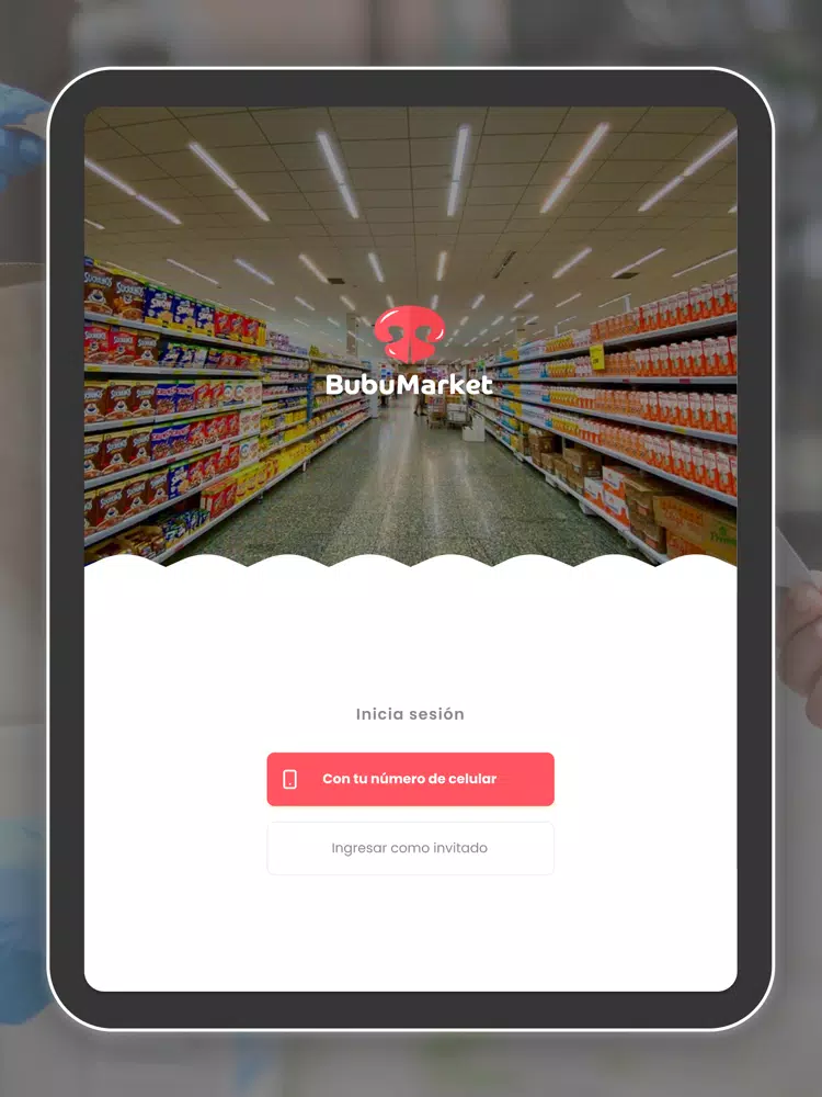 Screenshot di BubuMarket iPad 