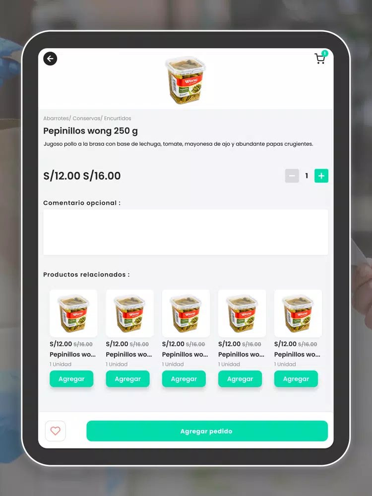 Screenshot di BubuMarket iPad 