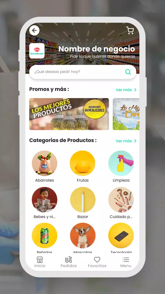 Screenshot di BubuMarket