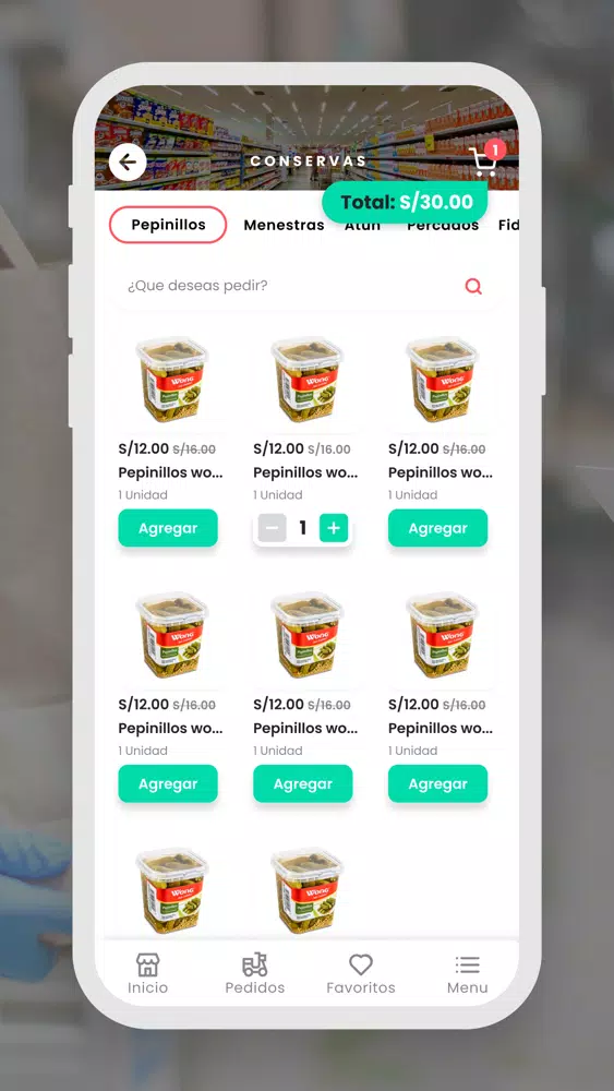 Screenshot di BubuMarket