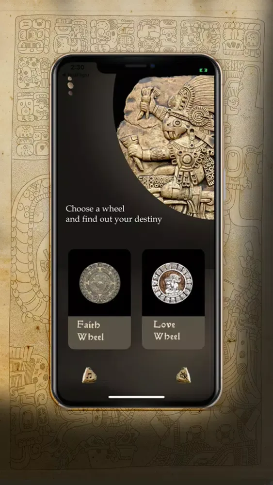 ภาพหน้าจอของ Daily Mayan Prophecy