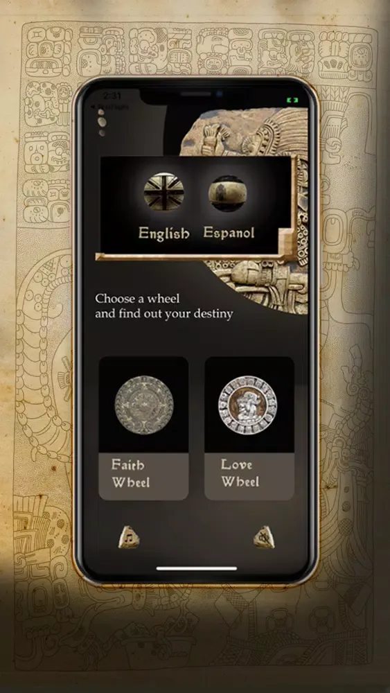 ภาพหน้าจอของ Daily Mayan Prophecy