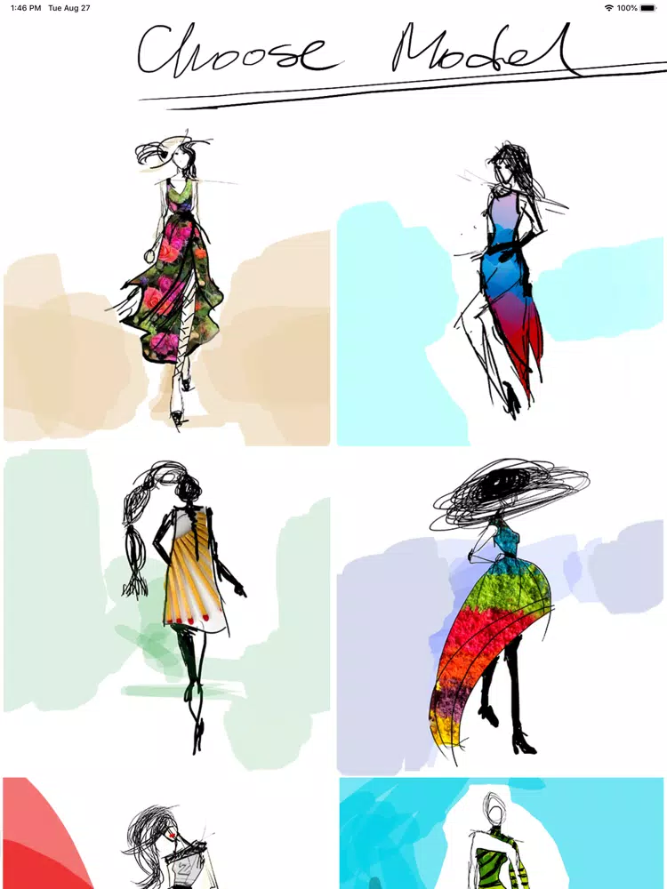 DresSnap iPad  স্ক্রিনশট