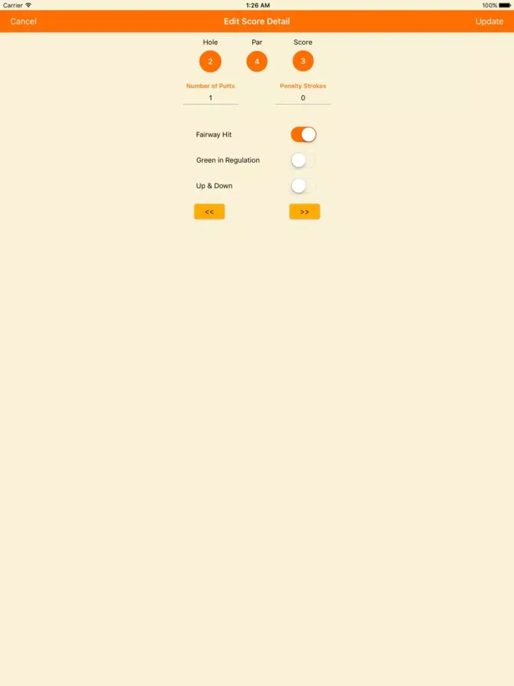 iGolf iPad 应用截图