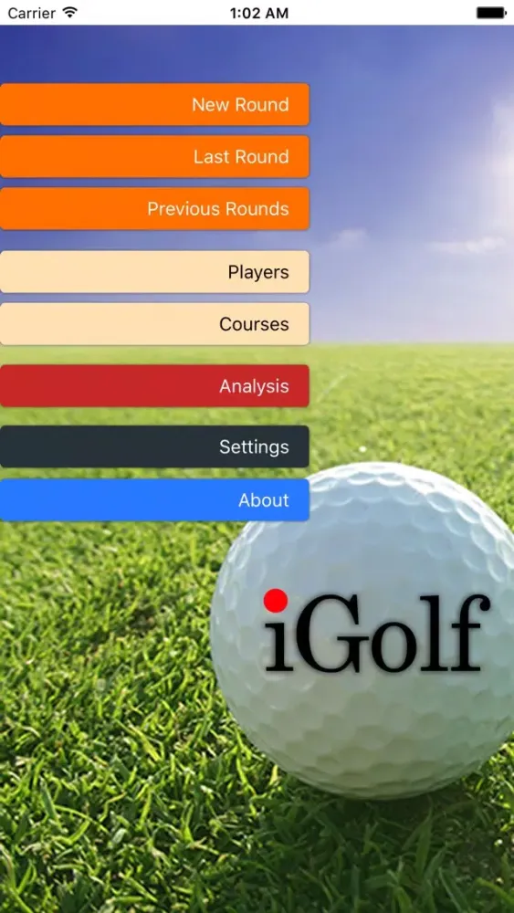 iGolf应用截图