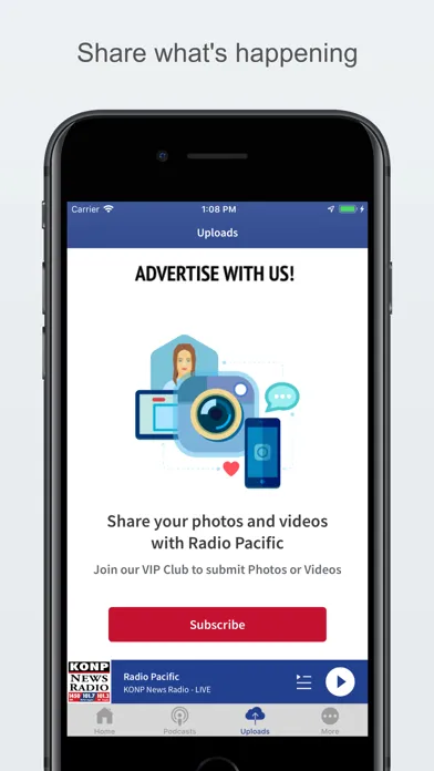 Radio Pacific 스크린샷