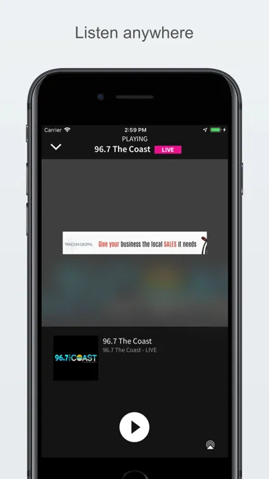 96.7 The Coast स्क्रीनशॉट