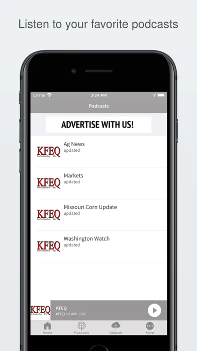 Screenshot di KFEQ