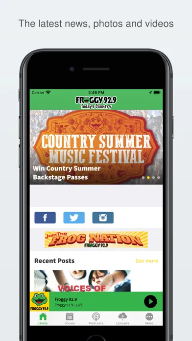 Froggy 92.9 Screenshots