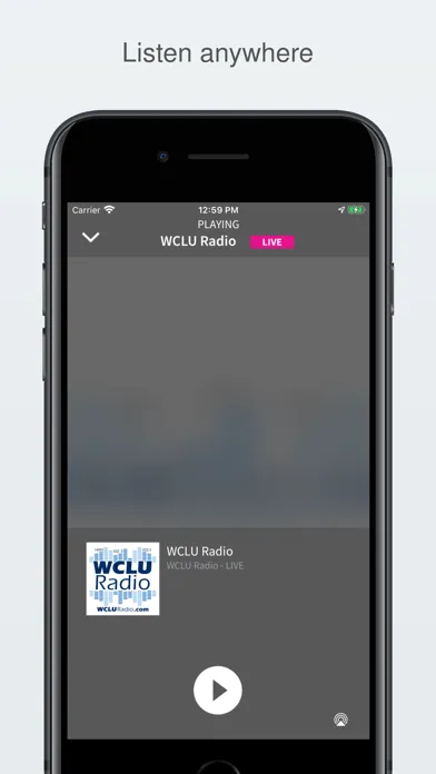 WCLU Radio スクリーンショット