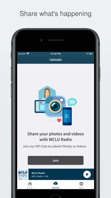 WCLU Radio スクリーンショット