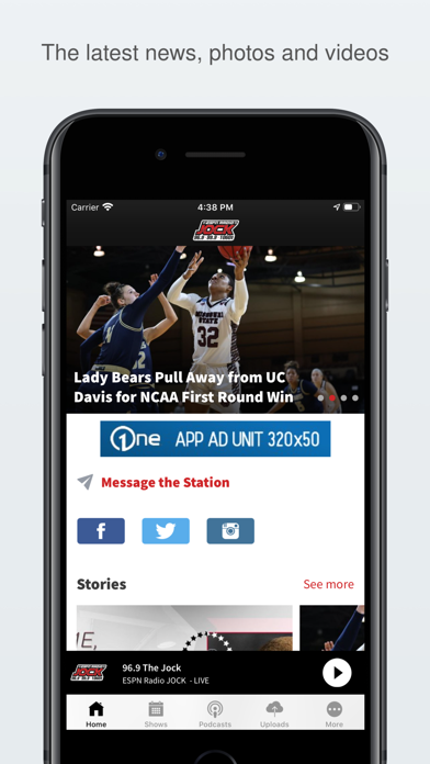 96.9 The Jock স্ক্রিনশট