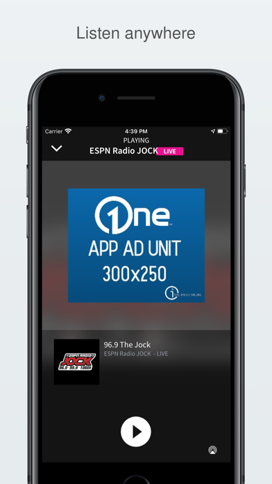 96.9 The Jock স্ক্রিনশট