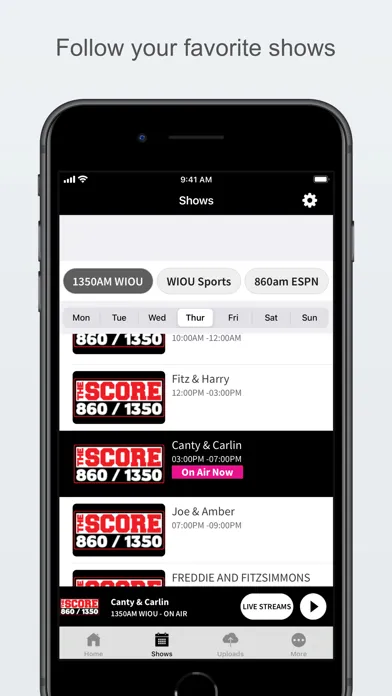 Captures d'écran de the score Indiana
