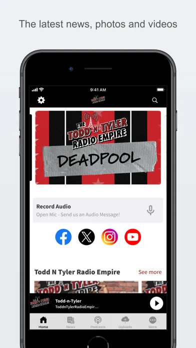 ภาพหน้าจอของ Todd N Tyler Radio Empire