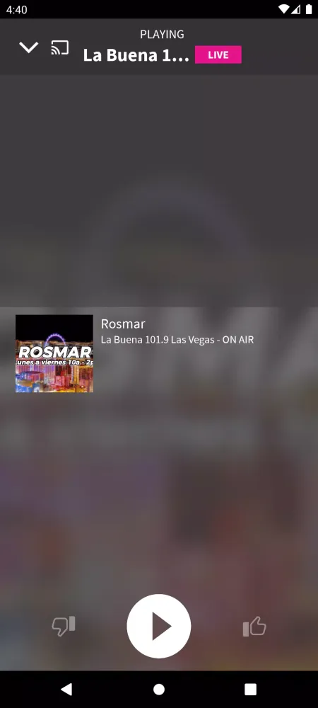 La Buena Las Vegas 101.9 Screenshots