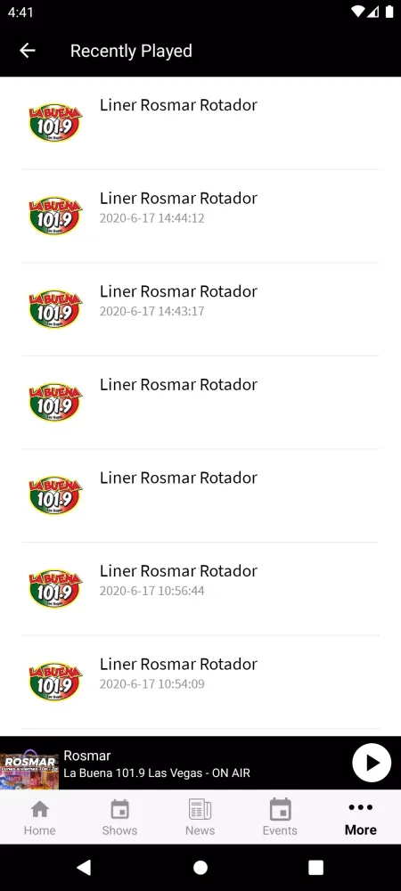 La Buena Las Vegas 101.9 Screenshots