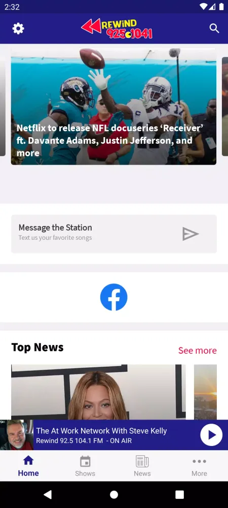 Rewind 92.5 104.1 Screenshots