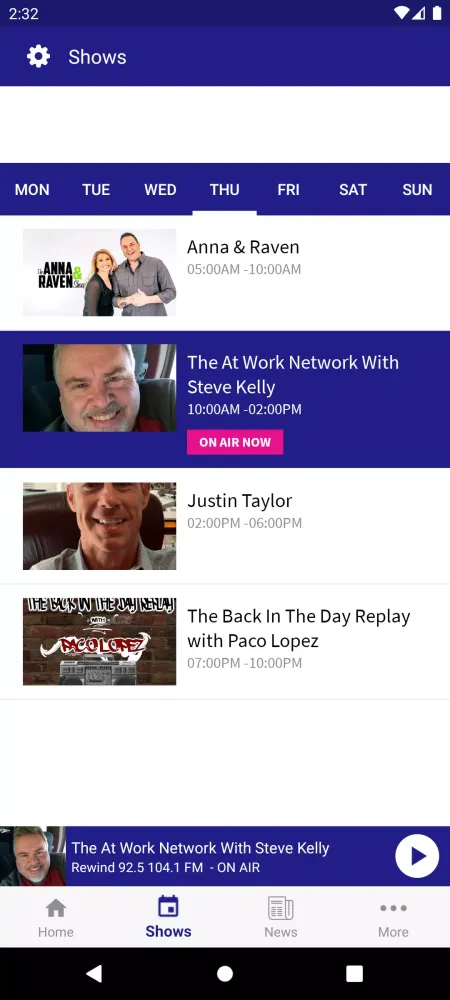 Rewind 92.5 104.1 Screenshots