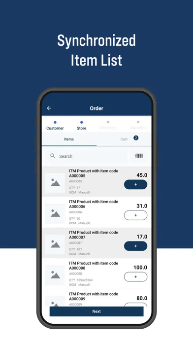 Screenshot di ITM - Sales