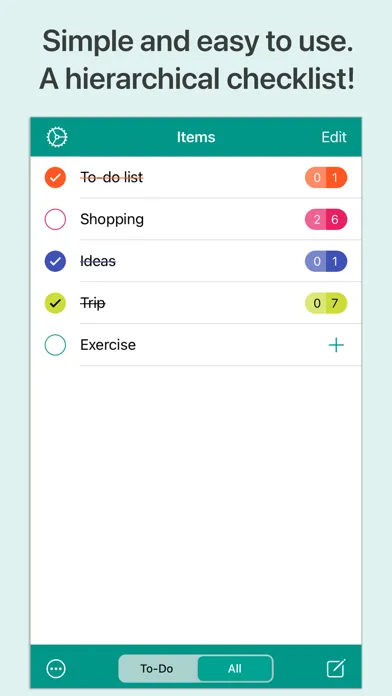 Tangkapan layar Checklist - The Ultimate App