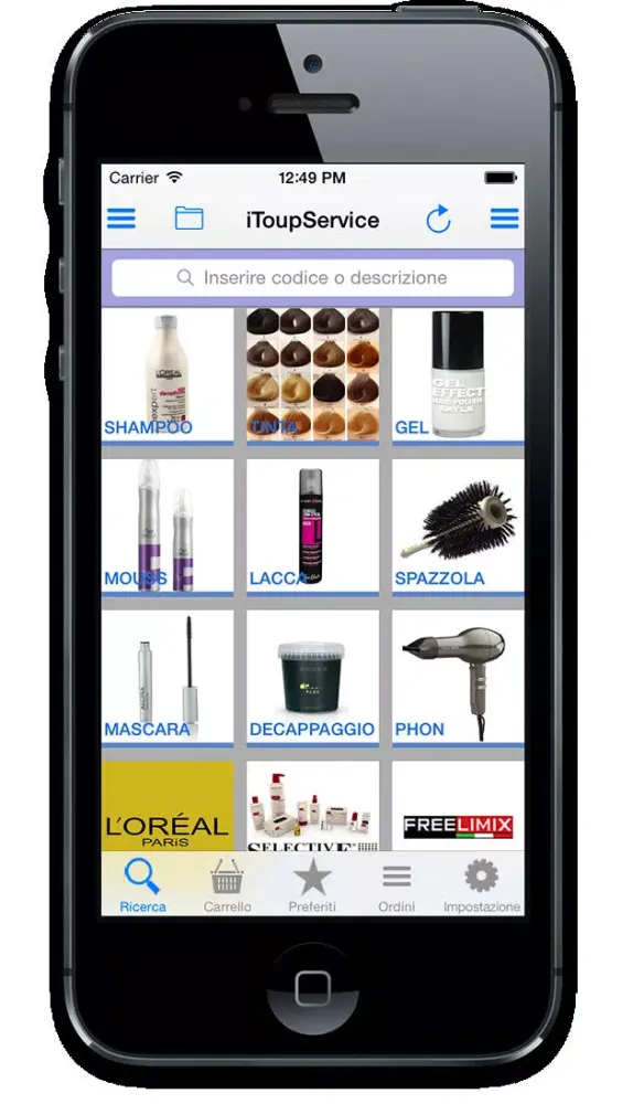 Toup Service Per Forniture Parrucchieri Screenshots