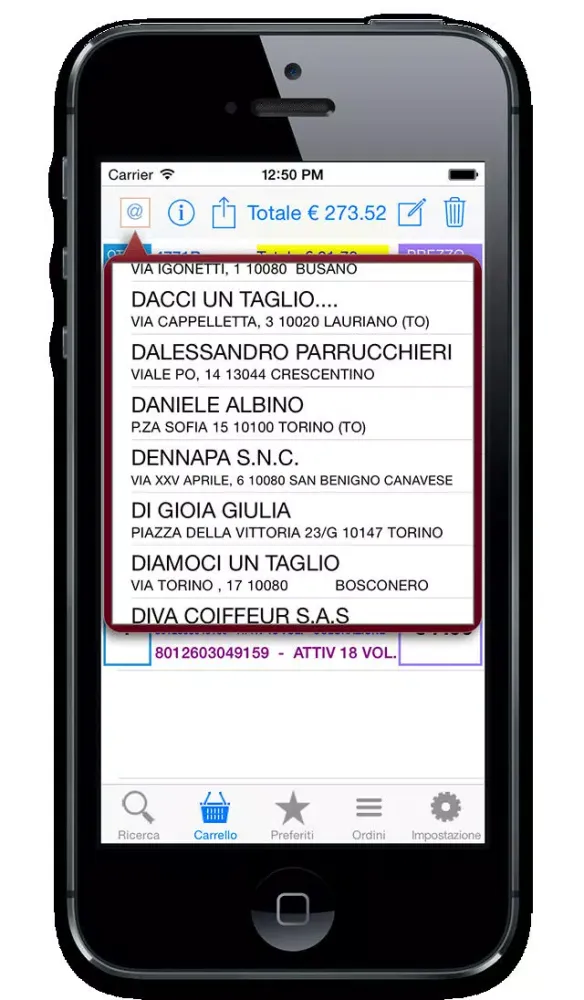 Toup Service Per Forniture Parrucchieri Screenshots