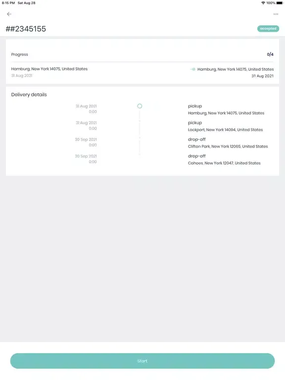 iTracker: Freight Tracking iPad  Screenshots