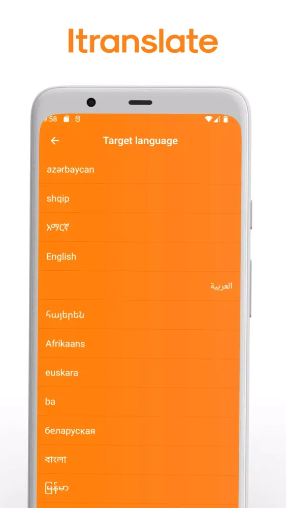 Screenshot di Itranslate