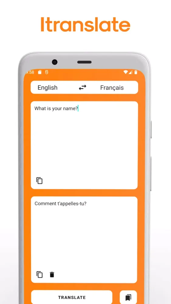 Screenshot di Itranslate