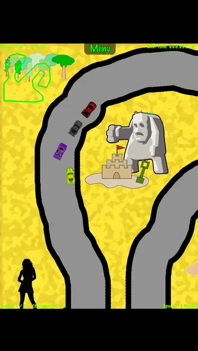 MicroRacer سکرین شاٹس
