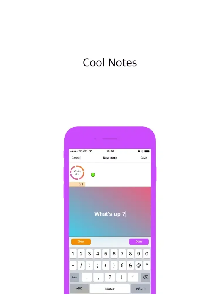 Punky Notes: Cool animated notes and presentations iPad  স্ক্রিনশট