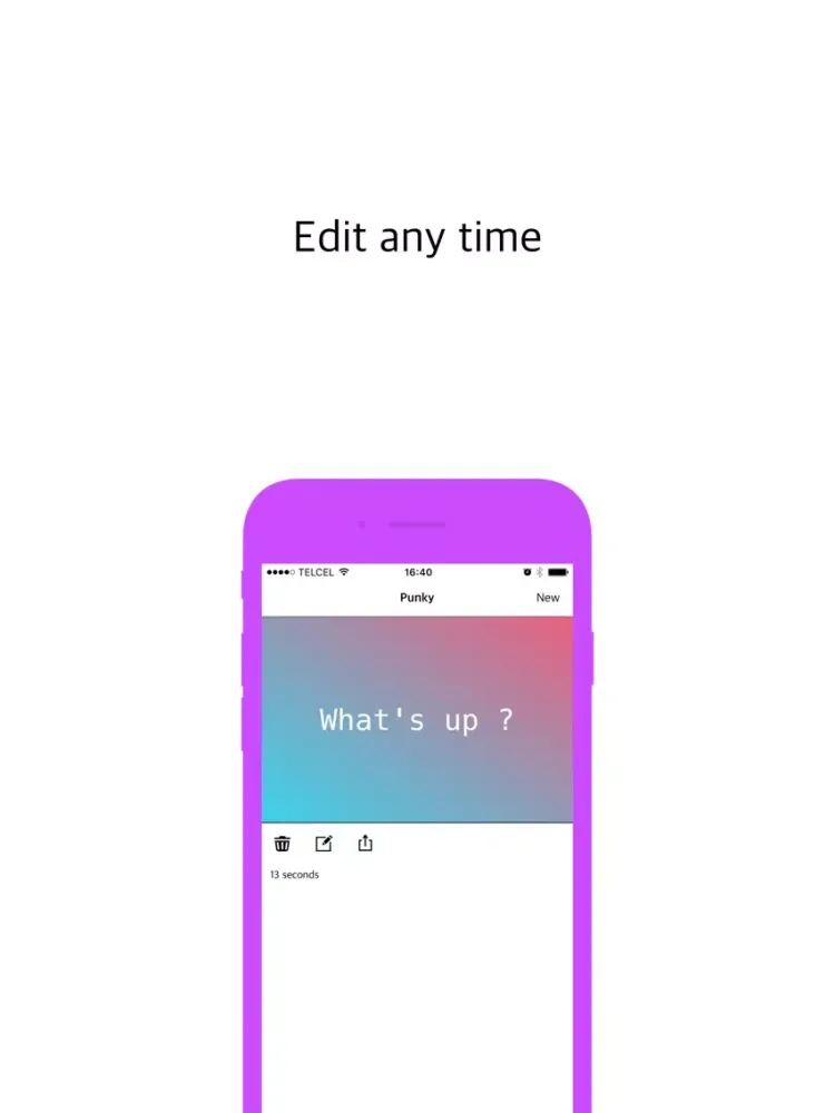 Punky Notes: Cool animated notes and presentations iPad  স্ক্রিনশট