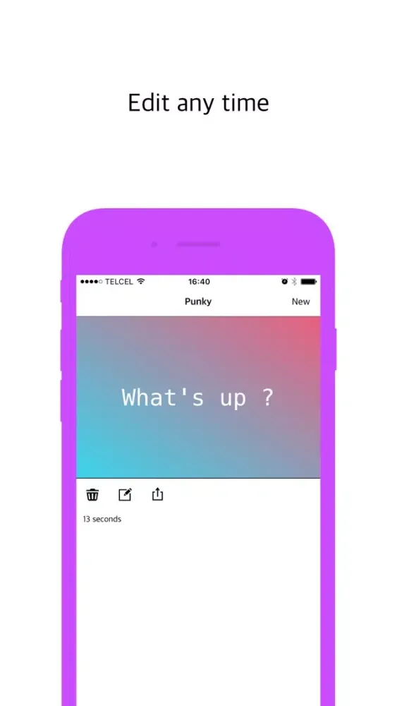 Punky Notes: Cool animated notes and presentations স্ক্রিনশট