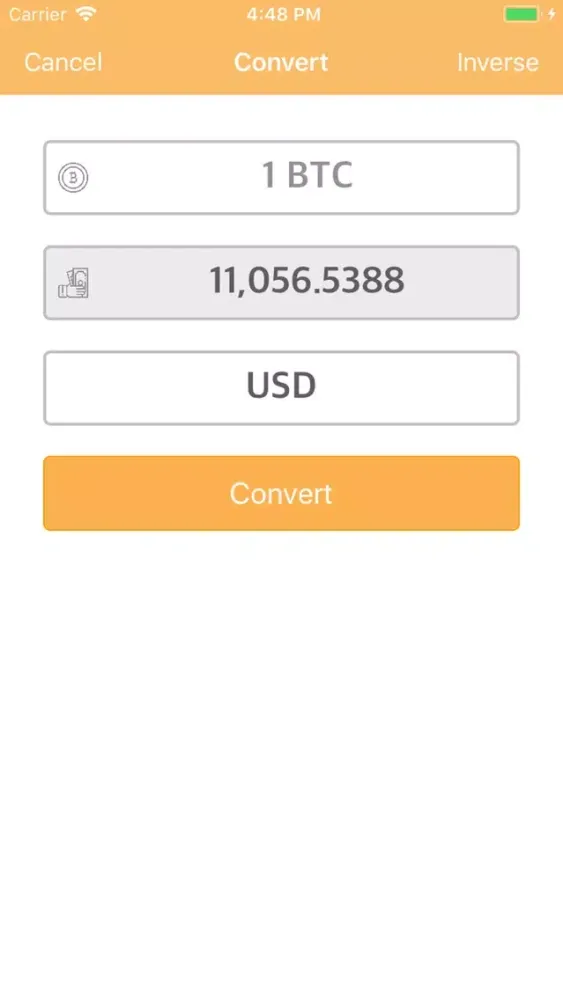 Zrzuty ekranu Bitcoin price and Converter