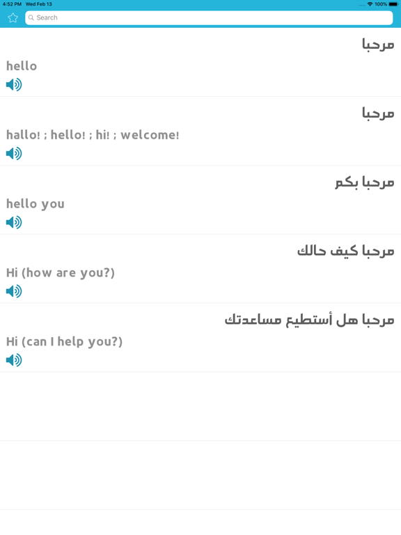 قاموس إنجليزي عربي بدون انترنت iPad  スクリーンショット