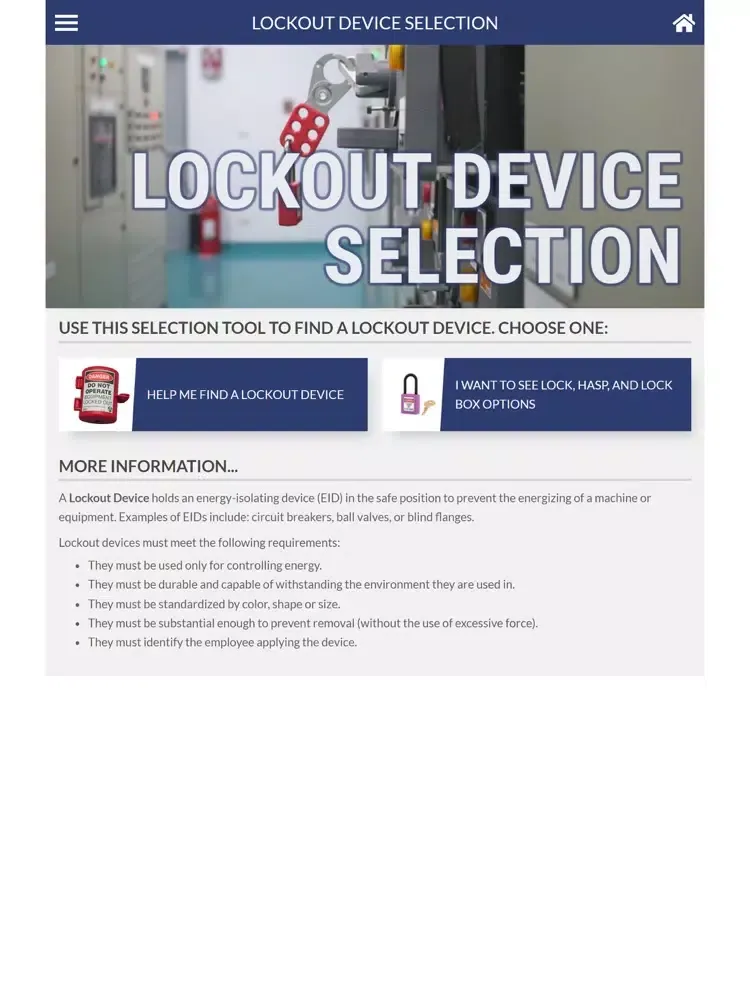 تصاویر Lockout - Tagout 101 iPad 