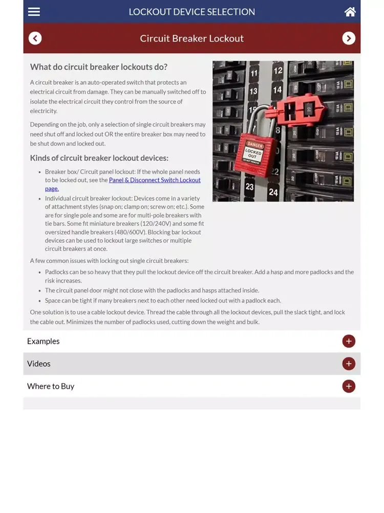 تصاویر Lockout - Tagout 101 iPad 