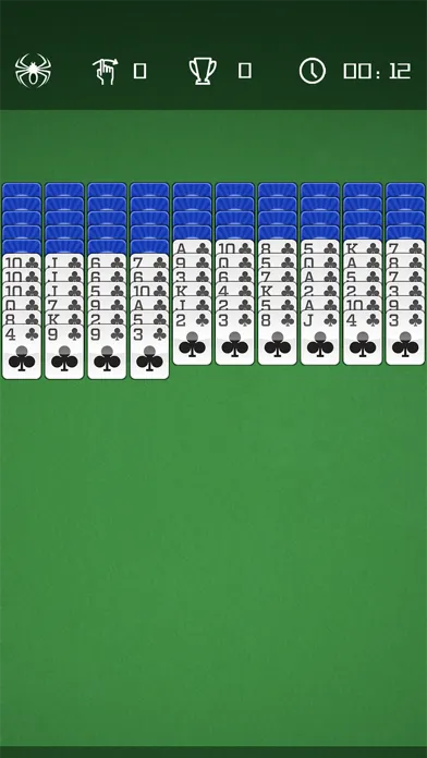Zrzuty ekranu Spider King - Spider Solitaire