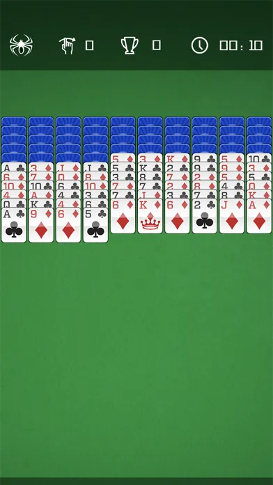 Zrzuty ekranu Spider King - Spider Solitaire